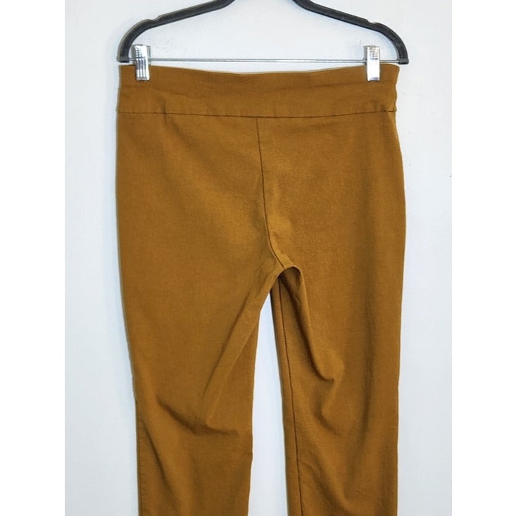 Alfani  Mustard Gold Pull-On Capri Pants Size 8