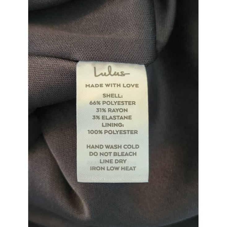 Lulus Black Plissé Maxi Skirt Size XS NWT