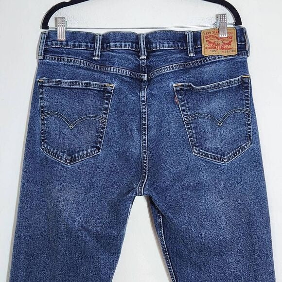 Levi's Men's 505 Jeans Size 38 X 30 Levi's Men's Straight Leg Jeans