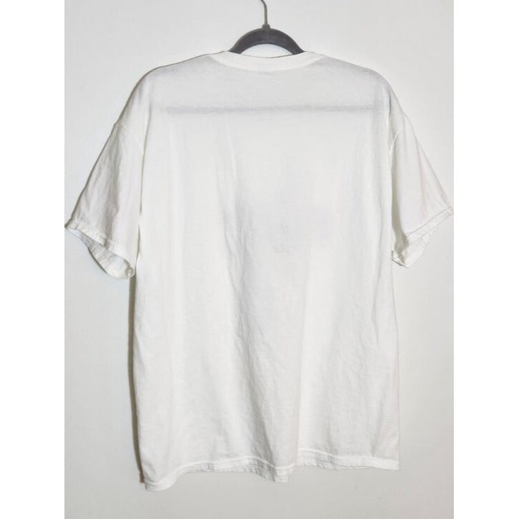 Hanes White Milagro Tequila Graphic T-Shirt Size XL