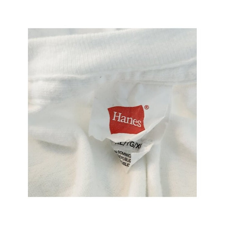 Hanes White Milagro Tequila Graphic T-Shirt Size XL