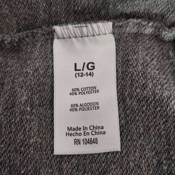 Auburn Tigers Sweatshirt with Funnel Neck Size Large Auburn Gray Sweatshirt