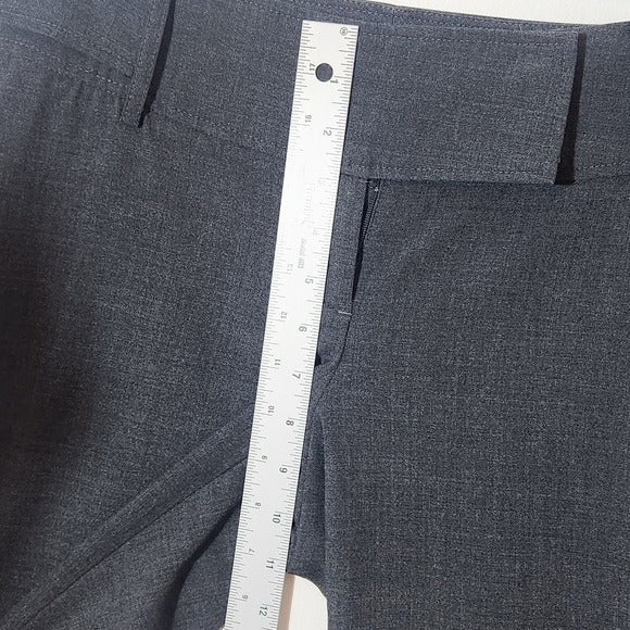 Body by Victoria Christie Fit Gray Dress Pants with Flare Legs Size 4 Tall