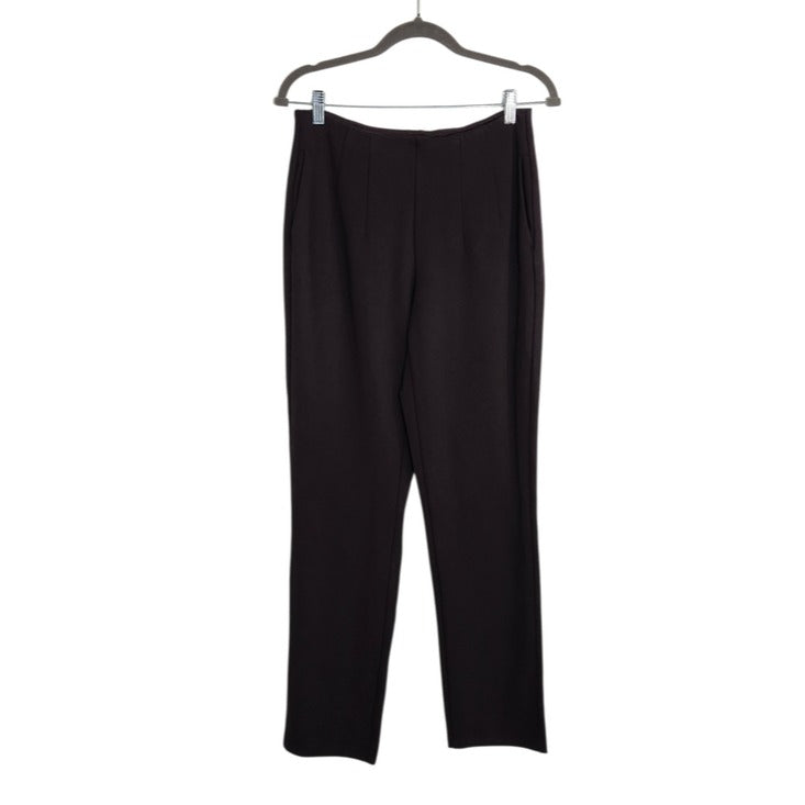 Belle by Kim Gravel Dark Brown Pull-On Pants Size 10