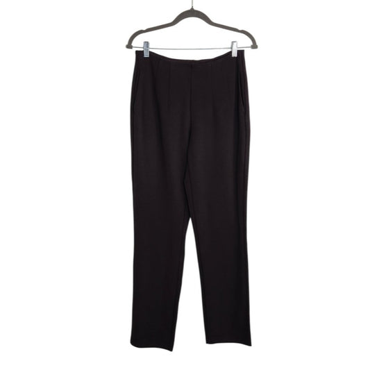Belle by Kim Gravel Dark Brown Pull-On Pants Size 10