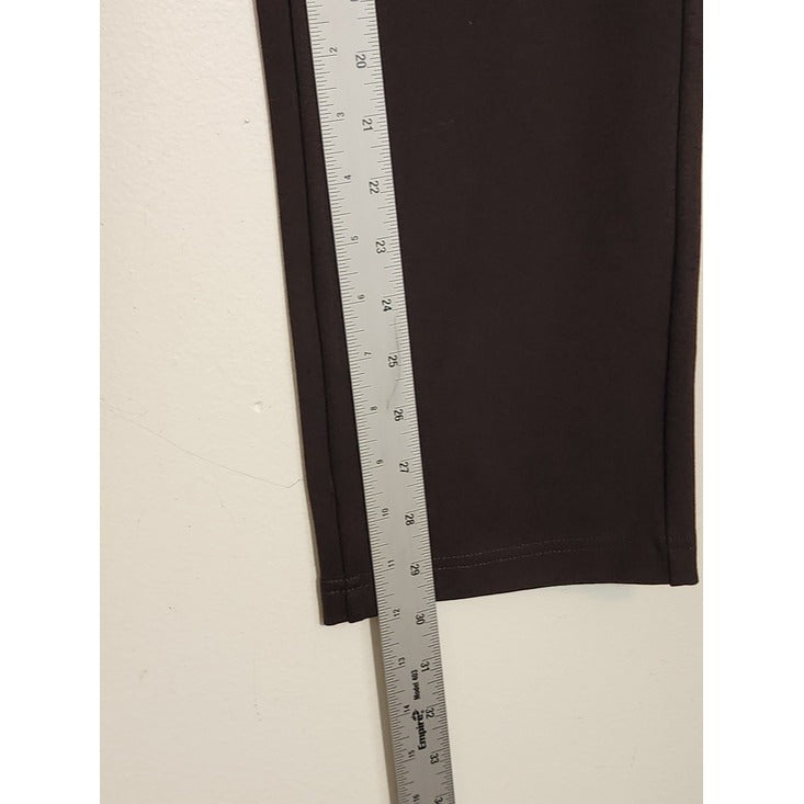 Belle by Kim Gravel Dark Brown Pull-On Pants Size 10