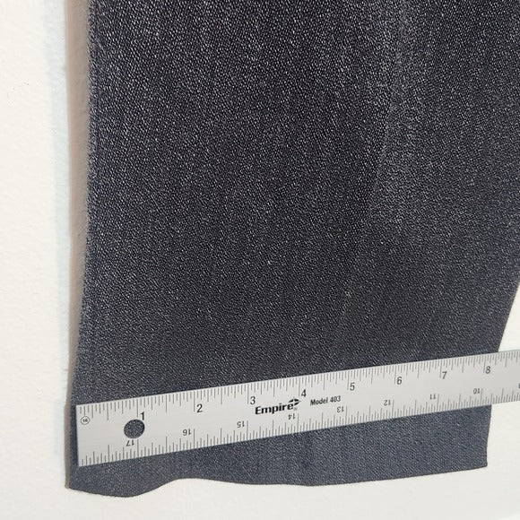 Talbots Classic Gray Wool Pleated Dress Pants Size 8