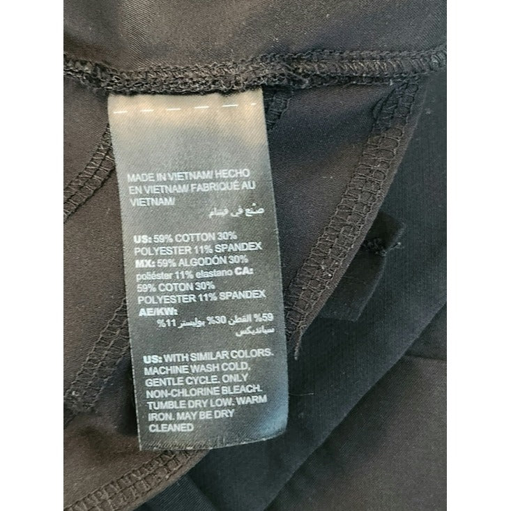 White House Black Market Black Slim Leg Ankle Pants Size 4