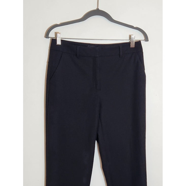 White House Black Market Black Slim Leg Ankle Pants Size 4