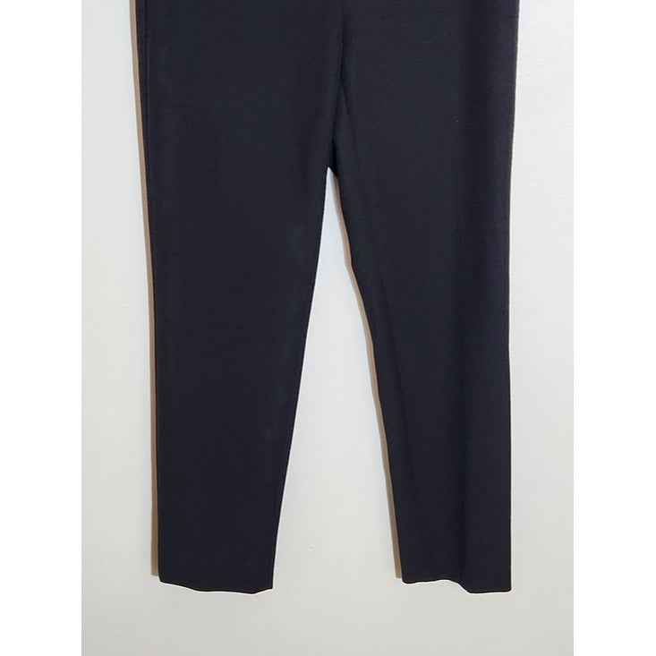 White House Black Market Black Slim Leg Ankle Pants Size 4