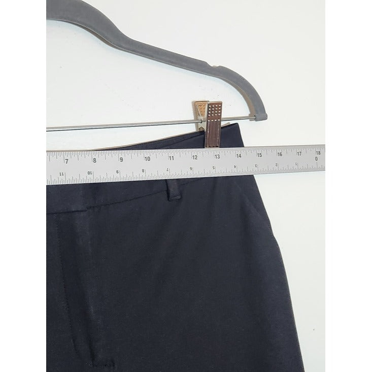White House Black Market Black Slim Leg Ankle Pants Size 4