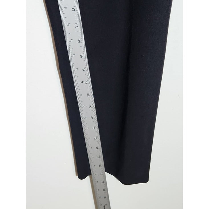 White House Black Market Black Slim Leg Ankle Pants Size 4