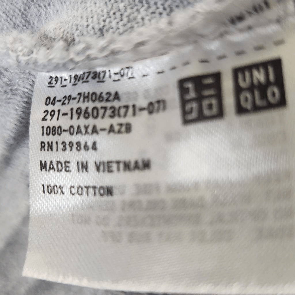 Uniqlo Gray Mock Turtleneck Ribbed Knit Dress Size Medium Gray Mini Dress
