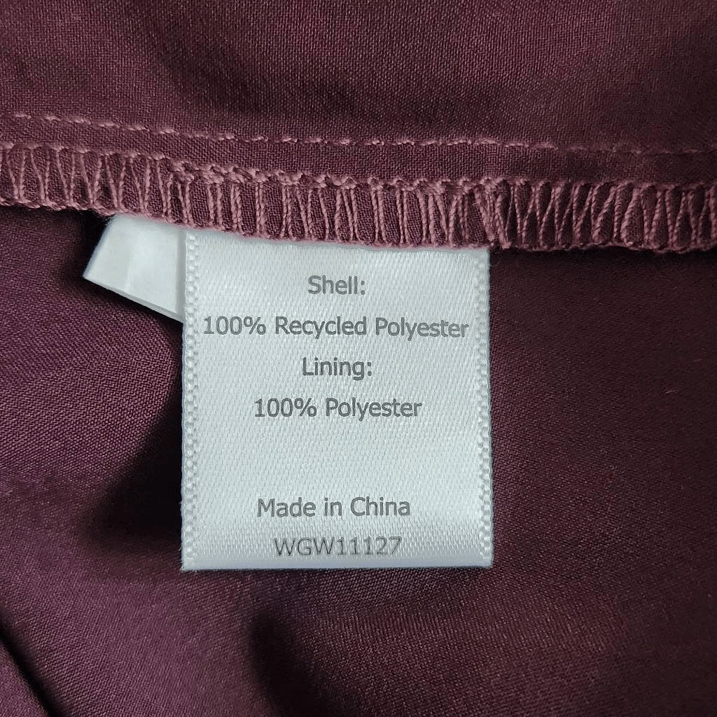 41 Hawthorn Burgundy Floral Peasant Blouse Size XS Oxblood Floral Boho Top