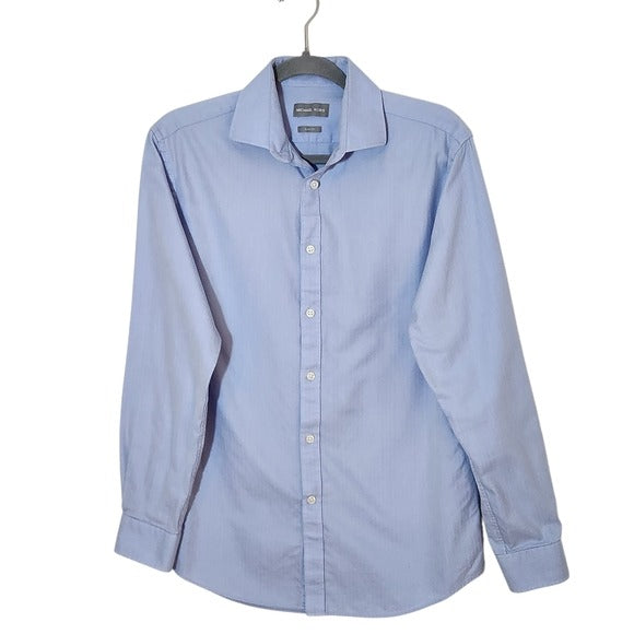 Michael Kors Light Blue Button-Down Shirt Size Medium