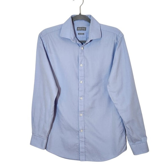 Michael Kors Light Blue Button-Down Shirt Size Medium