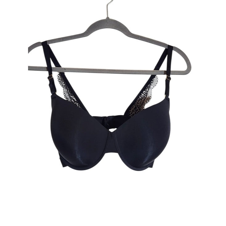 Lively Black Smooth Cup Convertible Racerback Bra Size 36DDD