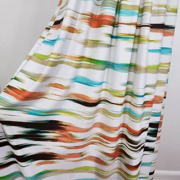 New Directions Multi-Color Sleeveless Maxi Dress Size Medium