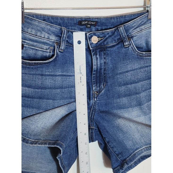 Dear John Medium Wash Denim Jean Shorts Size 29