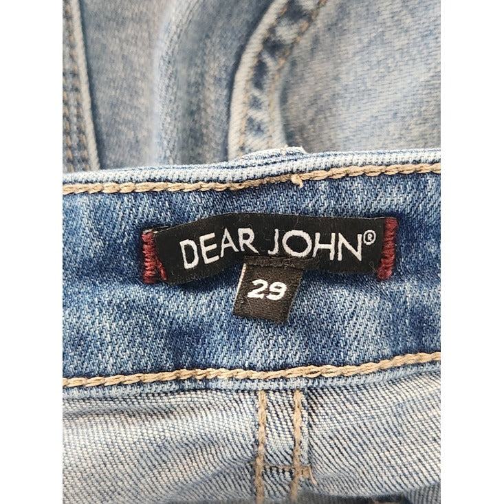 Dear John Medium Wash Denim Jean Shorts Size 29