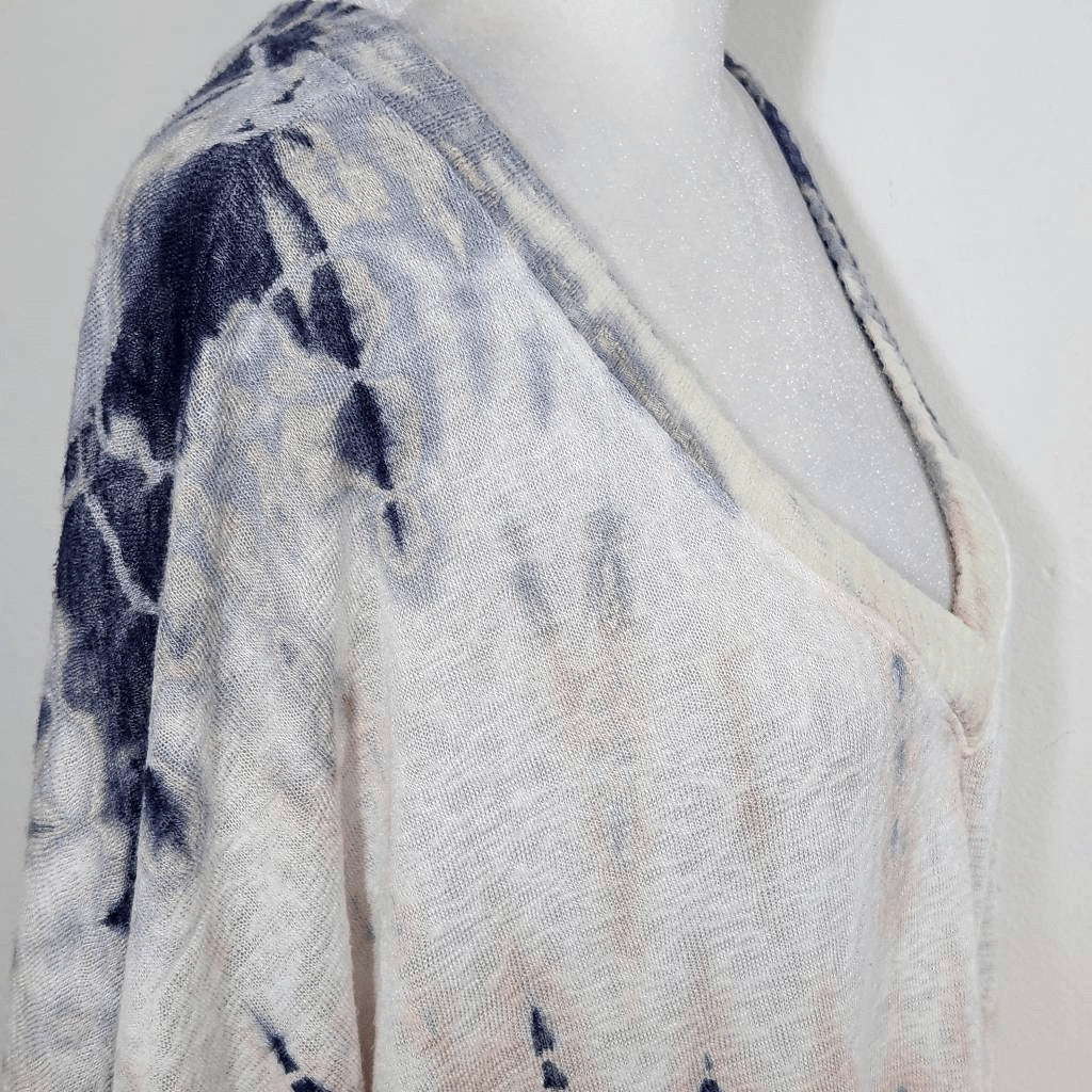 Maronie Dyed and Distressed Oversized Top Size Medium