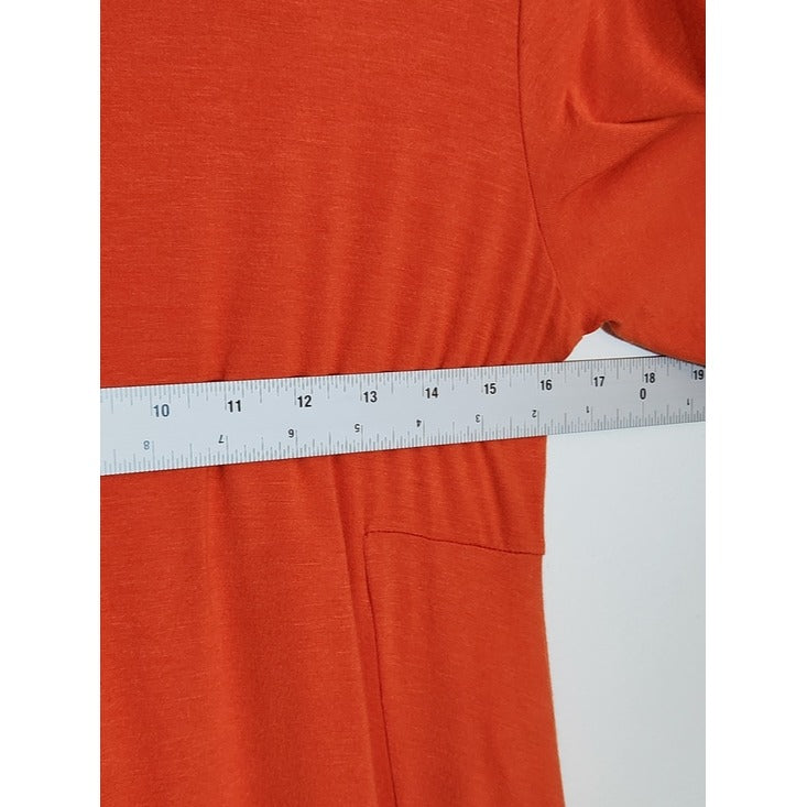 Cato Casual Orange A-line Dress Size Small NWT