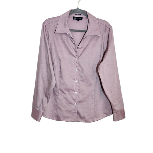 Jones New York Light Purple Button Up Shirt Size 1X