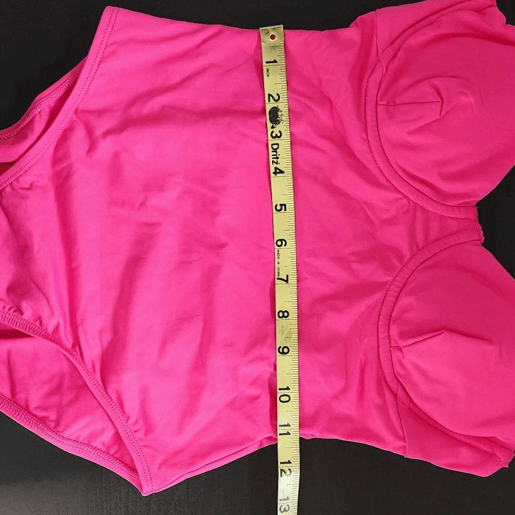 Andie Hot Pink One-Piece Swimsuit NWT Small Barbie Pink One Piece Swim