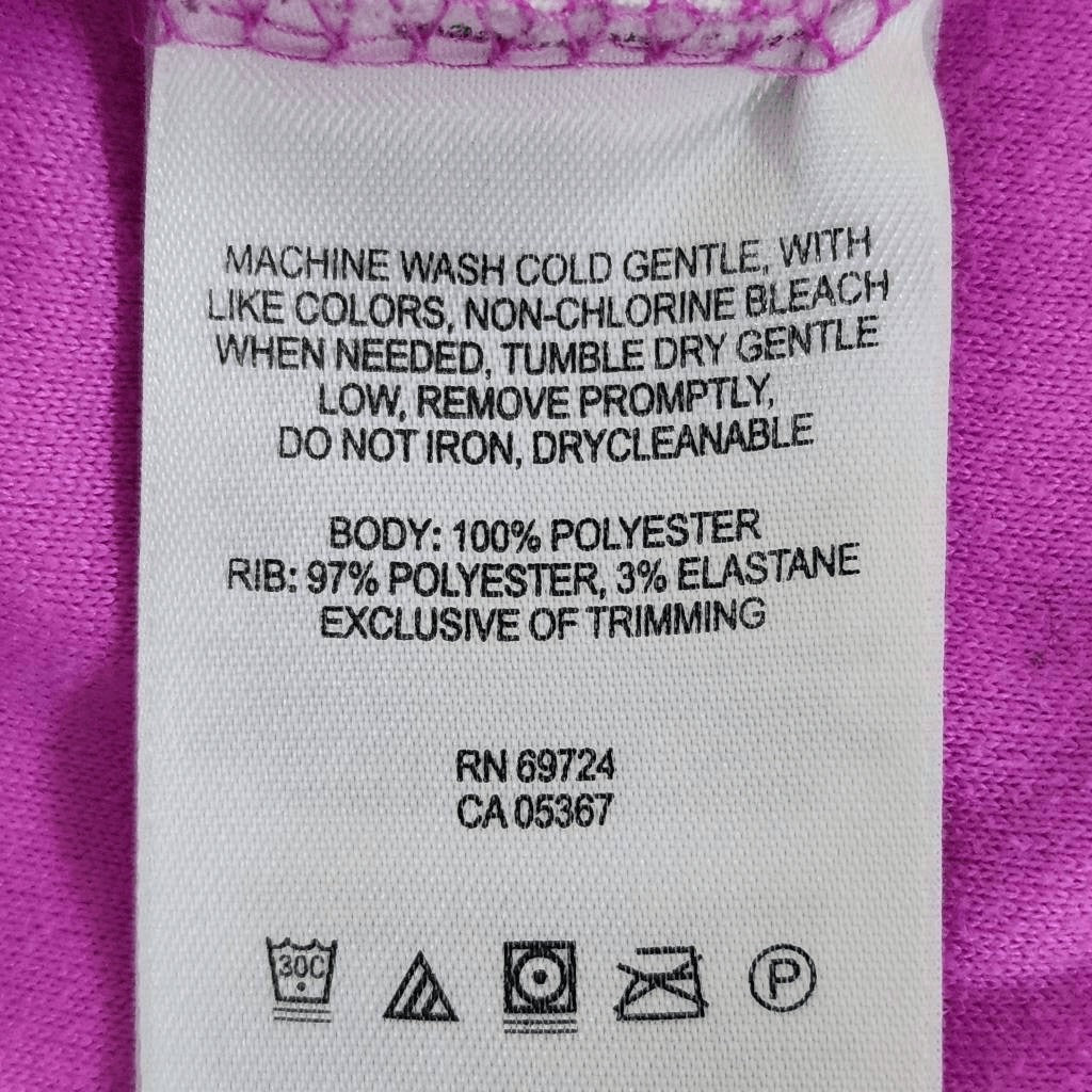 Columbia Fuchsia Fleece Quarter-Zip Pullover Size Medium