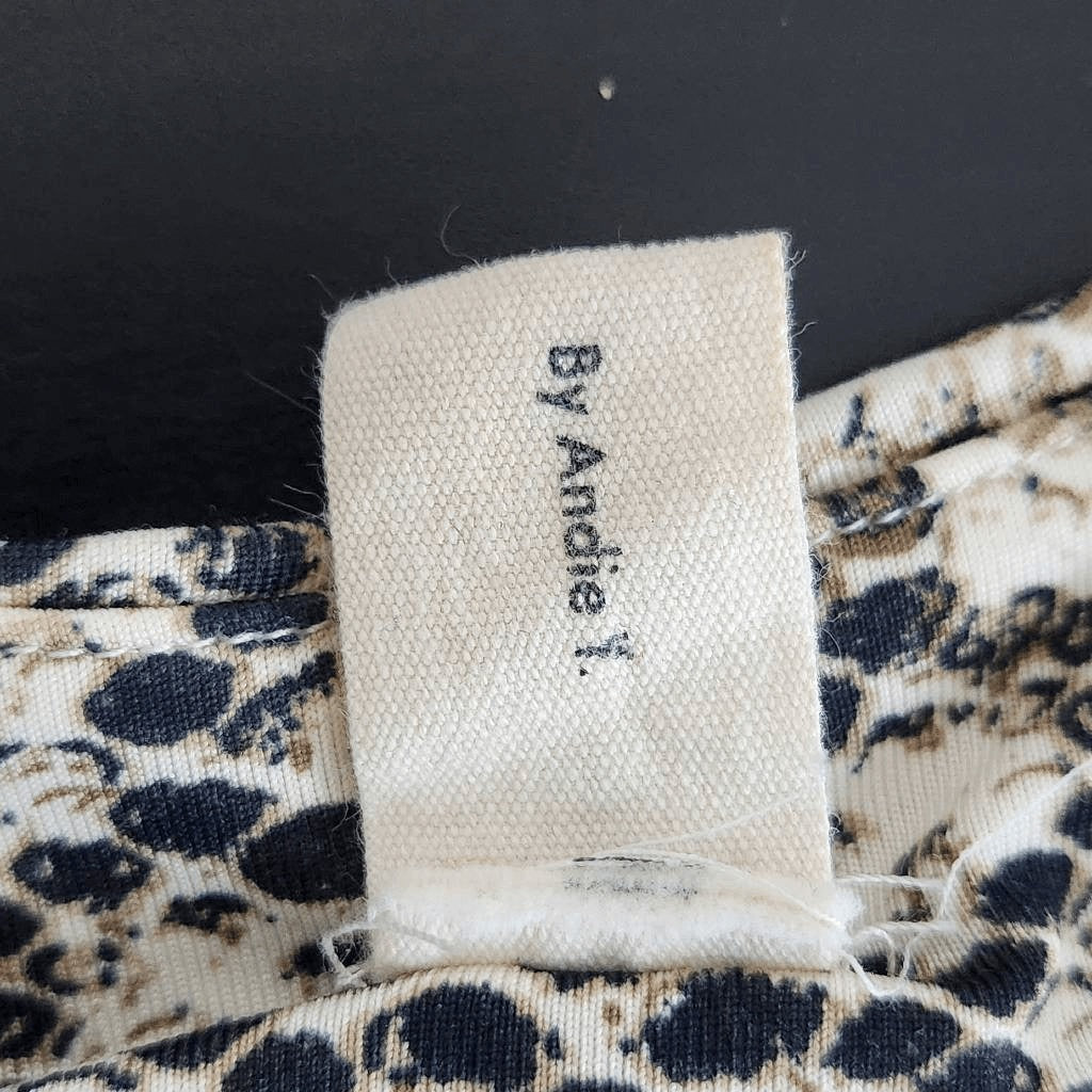 Salty by Andie Snakeskin Print Cropped Tank Top Size Small Snakeskin Fitted Tank
