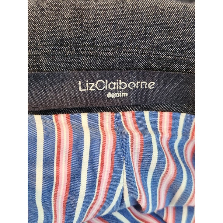 Liz Claiborne Denim Blue Blazer Size 20W