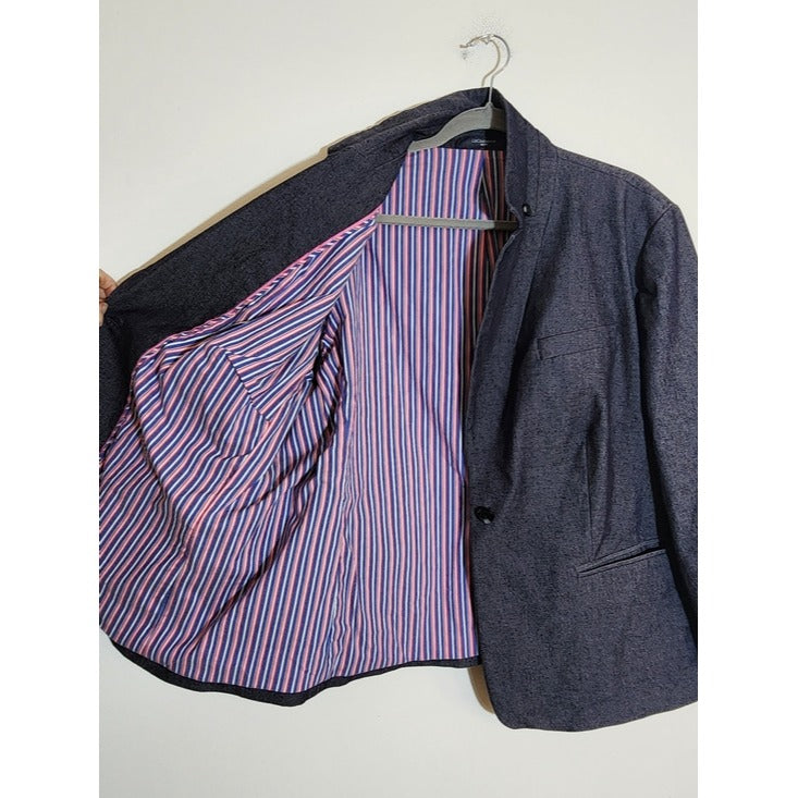 Liz Claiborne Denim Blue Blazer Size 20W
