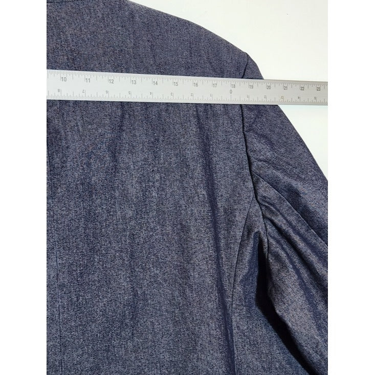Liz Claiborne Denim Blue Blazer Size 20W