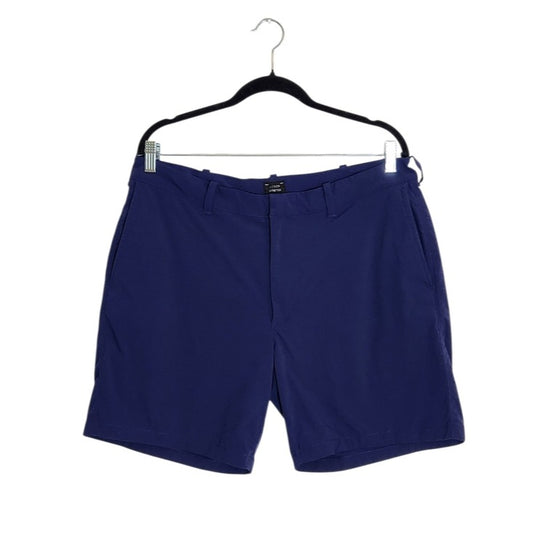 J. Crew Navy Blue Performance Stretch Shorts Size 36