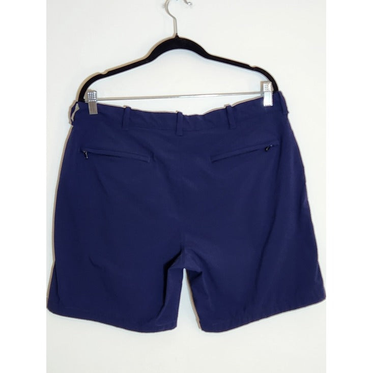 J. Crew Navy Blue Performance Stretch Shorts Size 36