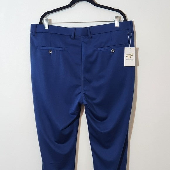 Timeless Flex Blue Men’s Dress Pants Size 38x32 NWT
