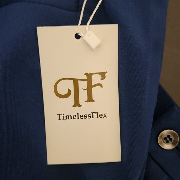 Timeless Flex Blue Men’s Dress Pants Size 38x32 NWT