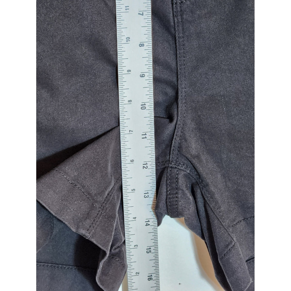 One 5 One Black Goddess Fit Chino Shorts NWT Size 14