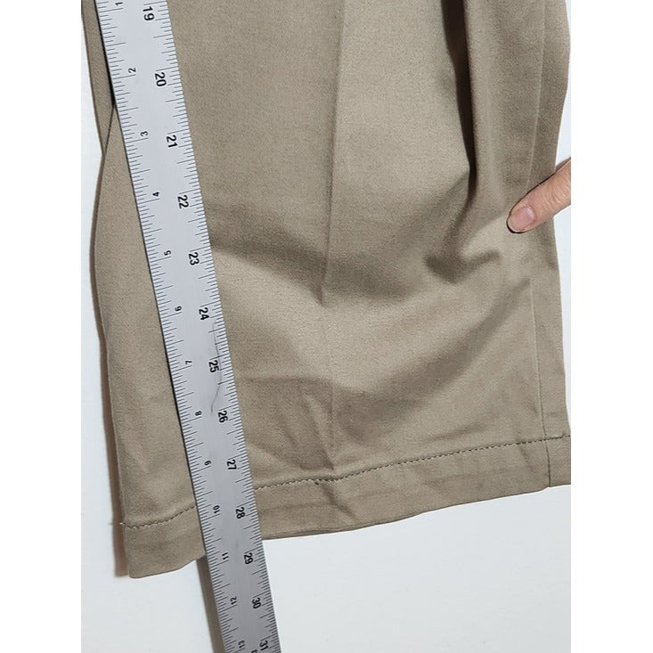 Lee Khaki Extreme Motion MVP Straight Leg Chino Pants Size 46 X 32 NWT Flaw