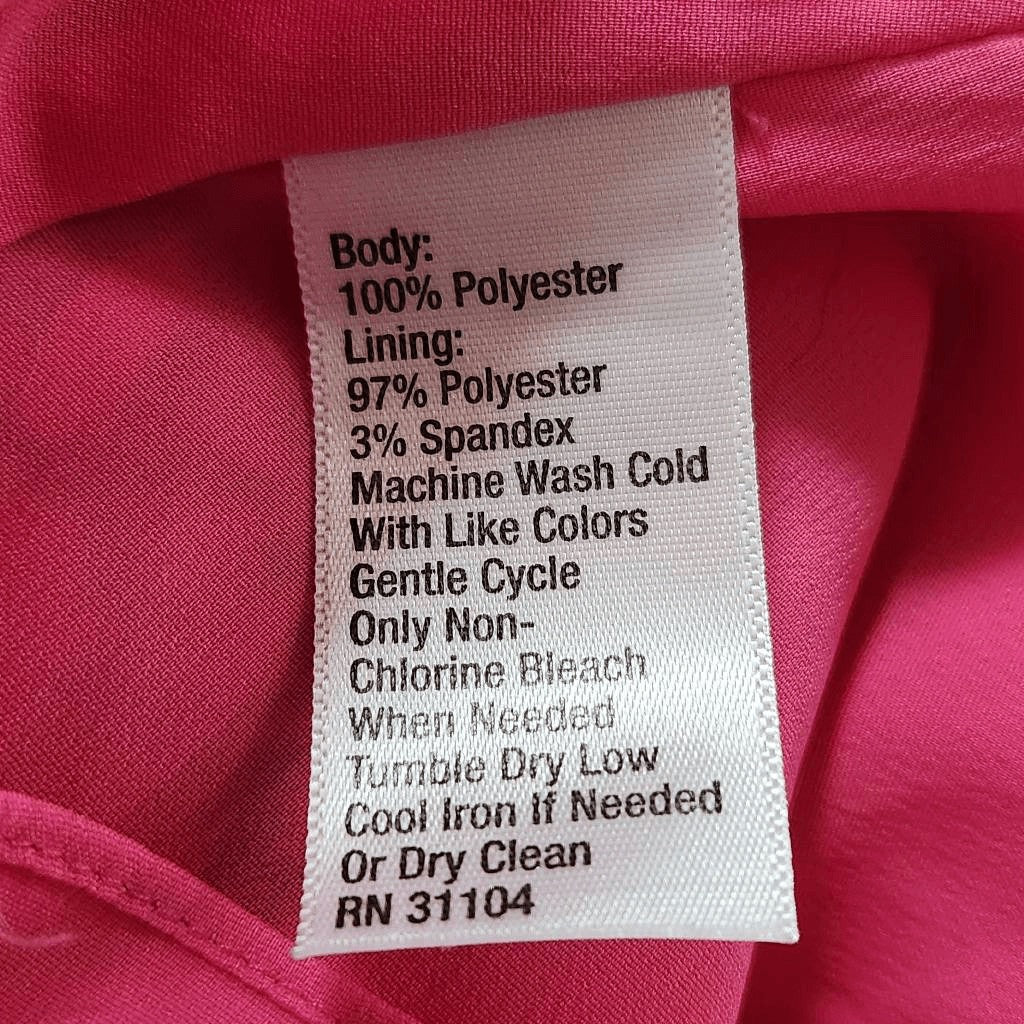 Cynthia Rowley Pink Fit and Flare High Low Dress Size 10 Wedding Guest Dress