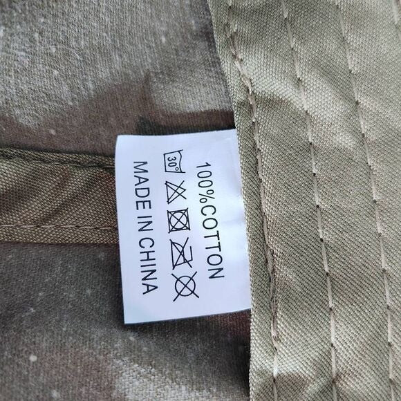 Brown Funny Golf Baseball Hat One Size Brown and Navy Distressed Golf Hat