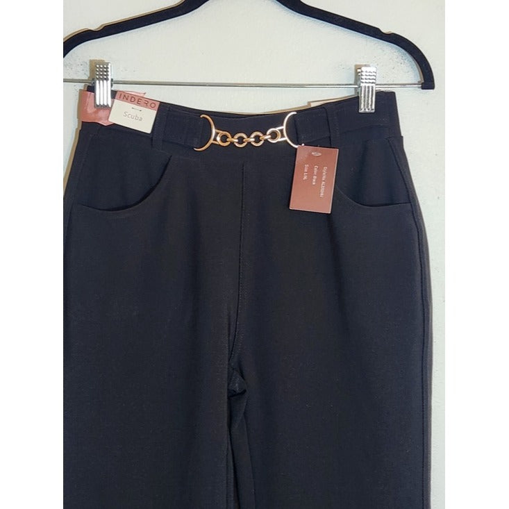 Indero Black Flare Pants NWT Size Large/XL