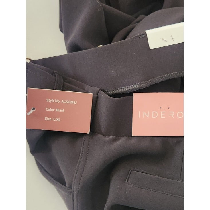 Indero Black Flare Pants NWT Size Large/XL