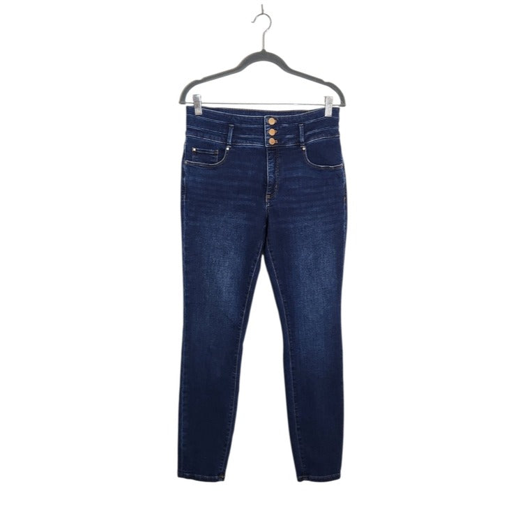 Ann Taylor Dark Wash High Rise Skinny Jeans Size 6