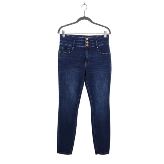 Ann Taylor Dark Wash High Rise Skinny Jeans Size 6