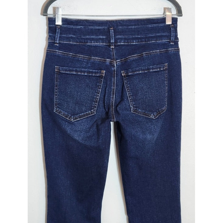 Ann Taylor Dark Wash High Rise Skinny Jeans Size 6