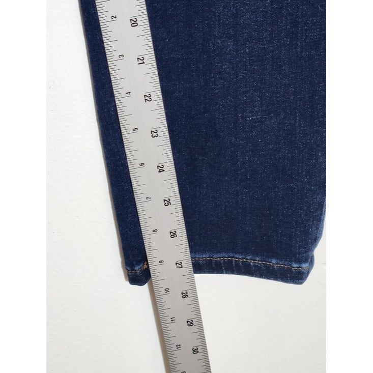 Ann Taylor Dark Wash High Rise Skinny Jeans Size 6