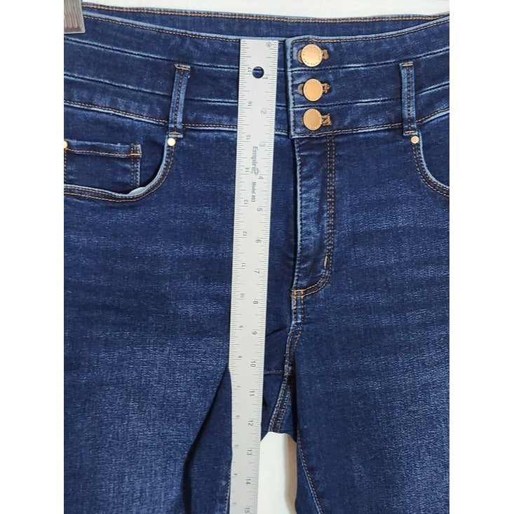 Ann Taylor Dark Wash High Rise Skinny Jeans Size 6