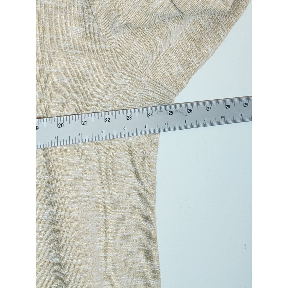 Cato Beige Textured Coffee Graphic Tee Size 18/20W