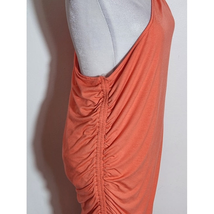 A New Day Orange One Shoulder Dress Size XL NWT